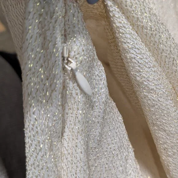 IRO | Lorelle wrap-effect pleated lamé mini dress - Picture 16 of 16